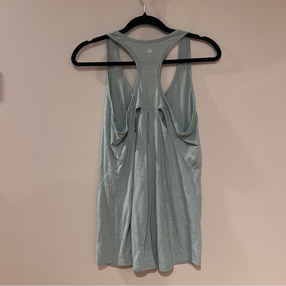 GAIAM Teal Racerback Tank Top - Picture 3 of 7